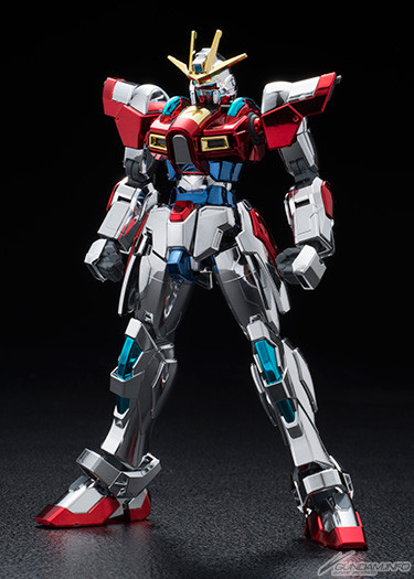 BG-011B Build Burning Gundam (Metallic), Gundam Build Fighters Try, Bandai, Model Kit, 1/144
